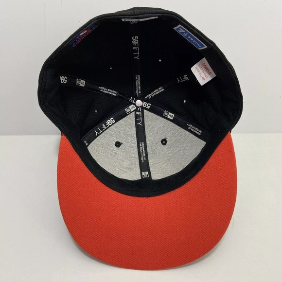 Baltimore Orioles Hat 59FIFTY New Era Fitted Size 7 1/2 SAMPLE Rare Graphic. - Picture 9 of 16